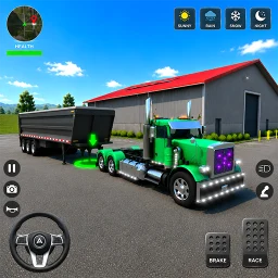 Ikon Simulator Truk Kargo